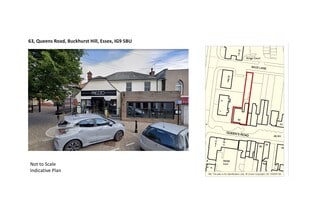 63 Queens Rd, Buckhurst Hill to rent Site Plan- Image 2 of 2