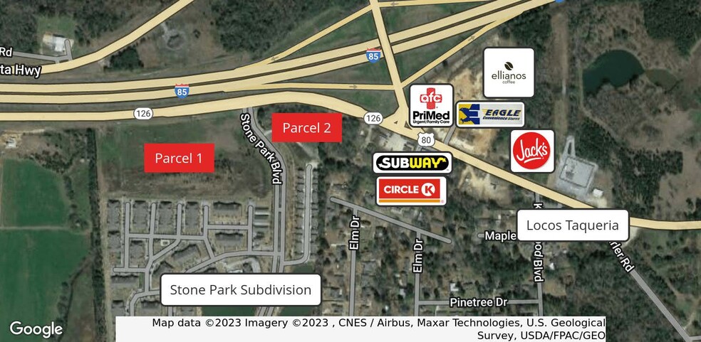 I-85 at Exit 16, Waugh, Pike Road pike, Montgomery, AL for sale - Building Photo - Image 2 of 2