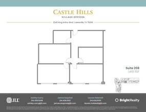 2540 King Arthur Blvd, Lewisville, TX for rent Floor Plan- Image 1 of 1