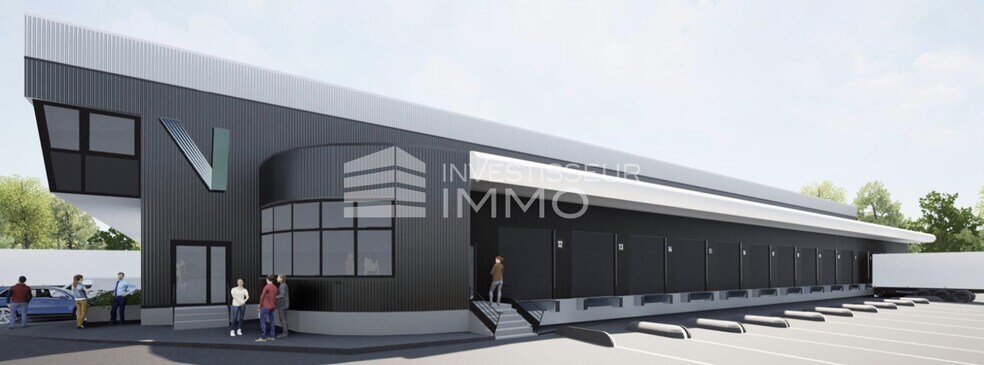 Light Industrial in Villeneuve La Garenne to rent - Building Photo - Image 1 of 3