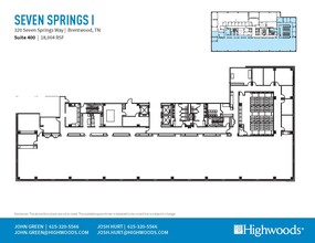 320 Seven Springs Way, Brentwood, TN for rent Floor Plan- Image 1 of 1