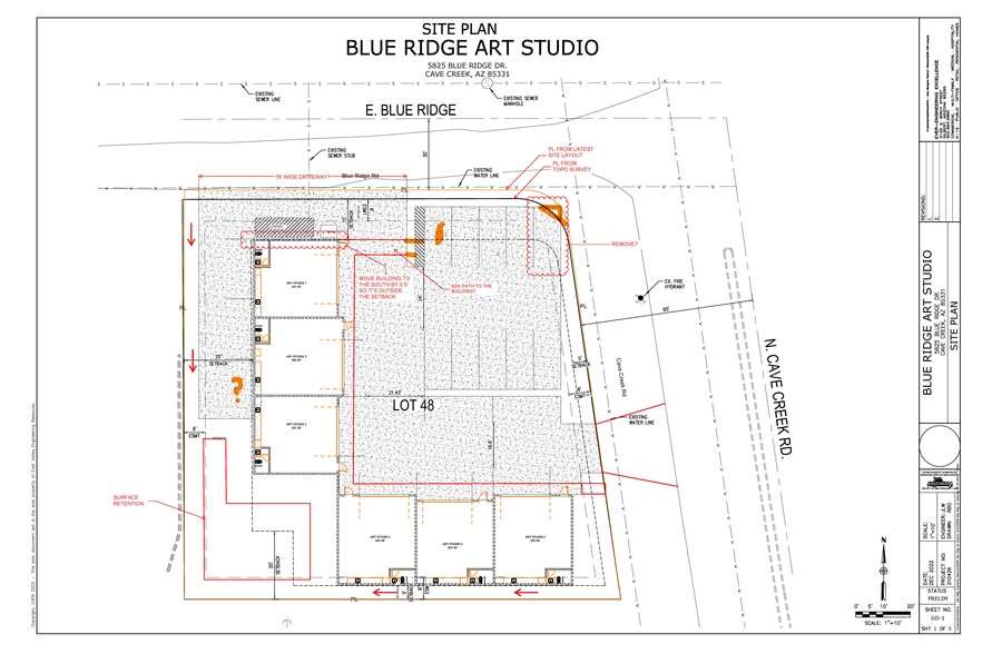 5825 E Blue Ridge Dr, Cave Creek, AZ for sale - Floor Plan - Image 2 of 3