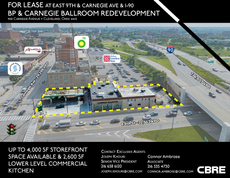 900 Carnegie Ave, Cleveland, OH for rent - Building Photo - Image 1 of 9