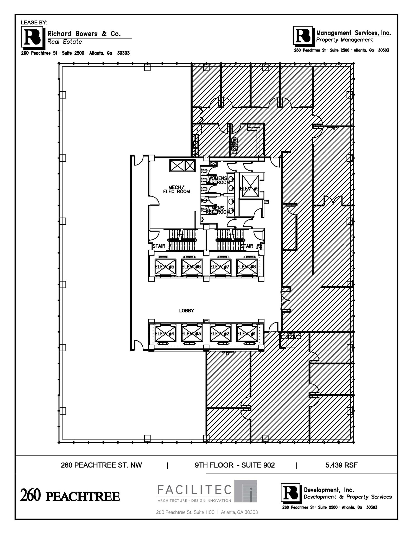 260-270 Peachtree St NW, Atlanta, GA to rent Floor Plan- Image 1 of 14