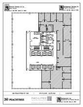 260-270 Peachtree St NW, Atlanta, GA for rent Floor Plan- Image 1 of 14