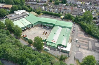 Cwmtillery Industrial Estate, Abertillery, BGW - aerial  map view