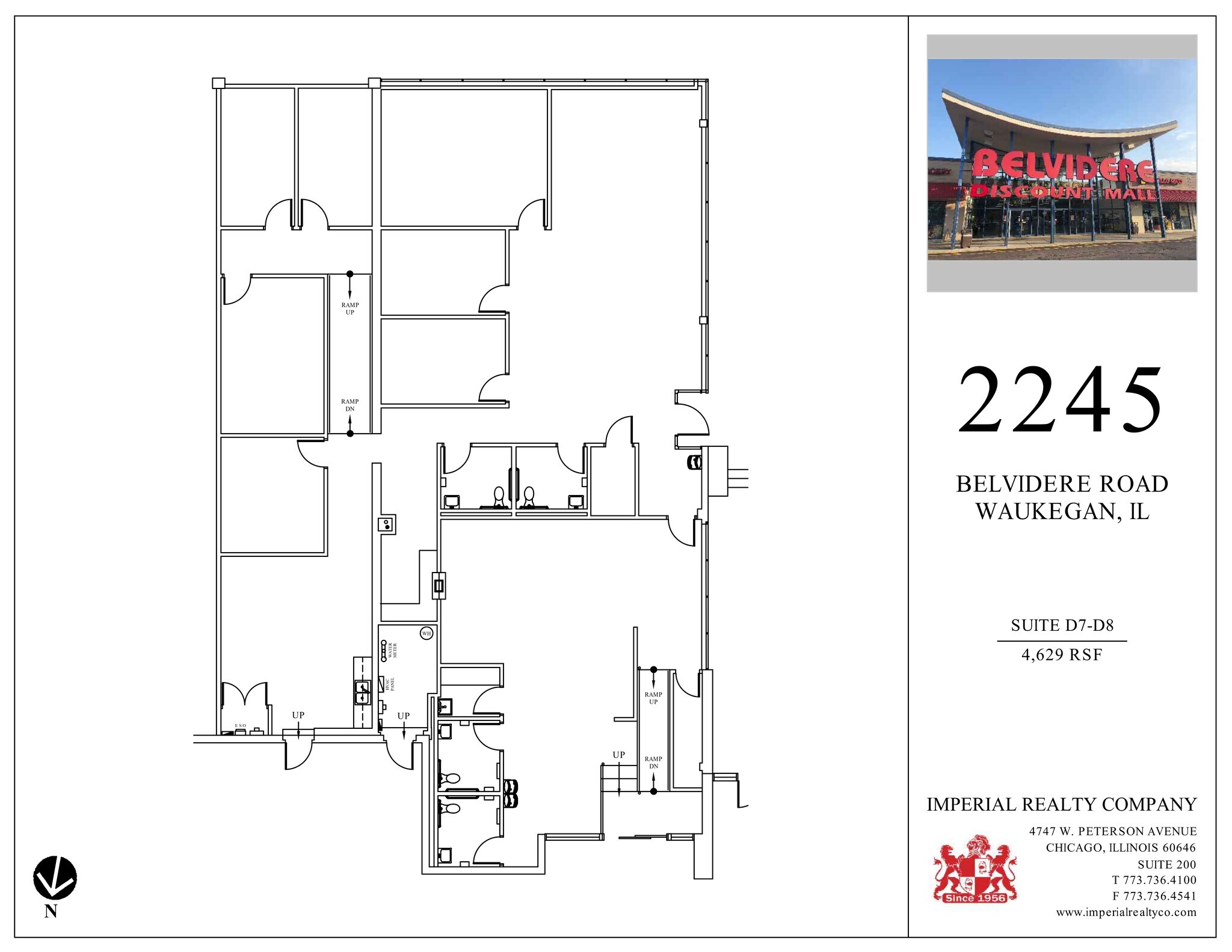 2135-2251 Belvidere Rd, Waukegan, IL to rent Site Plan- Image 1 of 14