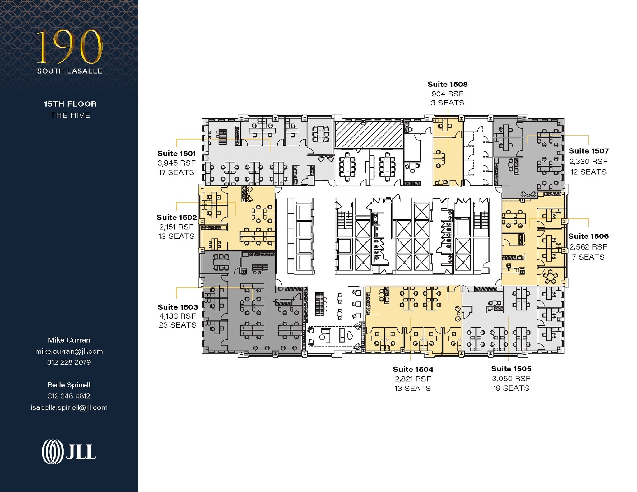 190 S La Salle St, Chicago, IL to rent Floor Plan- Image 1 of 1