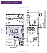 1540 Broadway, New York, NY for rent Floor Plan- Image 2 of 2