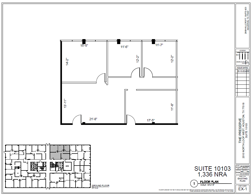 2000 N Loop Fwy W, Houston, TX to rent Floor Plan- Image 1 of 1