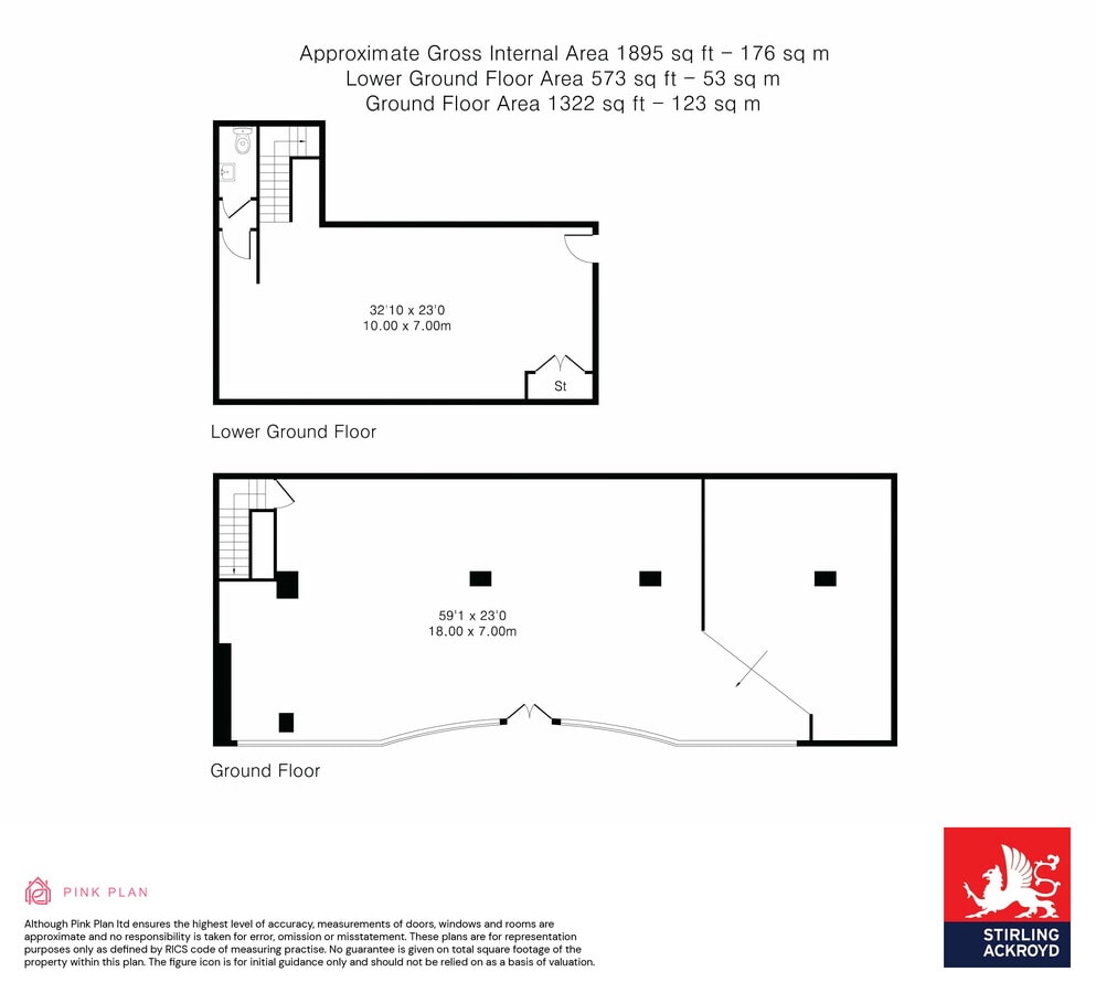 40-56 City Rd, London, LND EC1Y 2AN - Unit C - - Floor Plan - Image 1 of 1