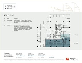 200 S Los Robles Ave, Pasadena, CA for rent Floor Plan- Image 1 of 1