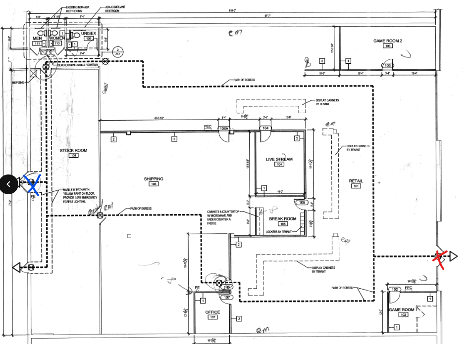 801-815 S Main Ave, De Pere, WI for rent Floor Plan- Image 1 of 9