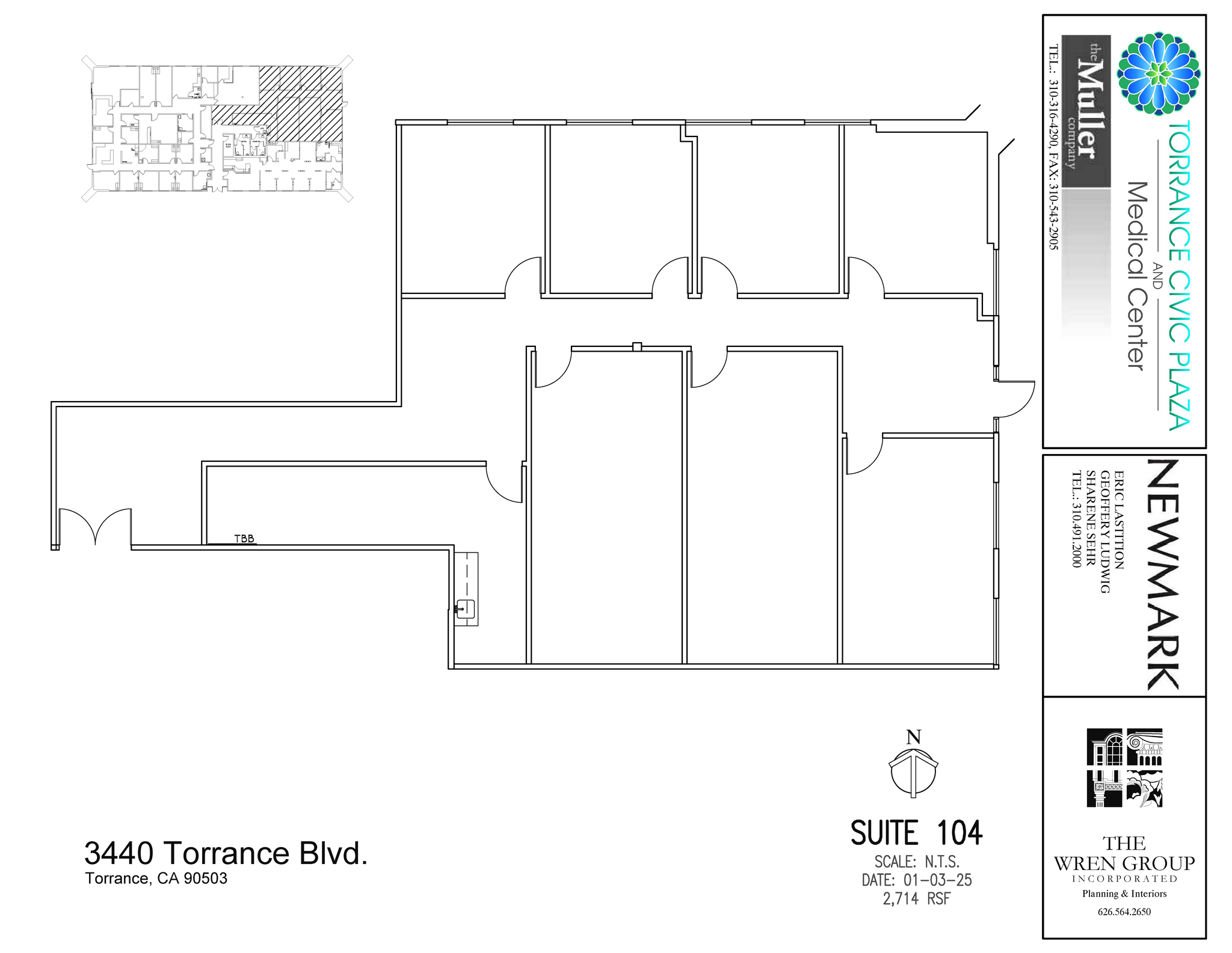 3400 Torrance Blvd, Torrance, CA for rent Floor Plan- Image 1 of 1