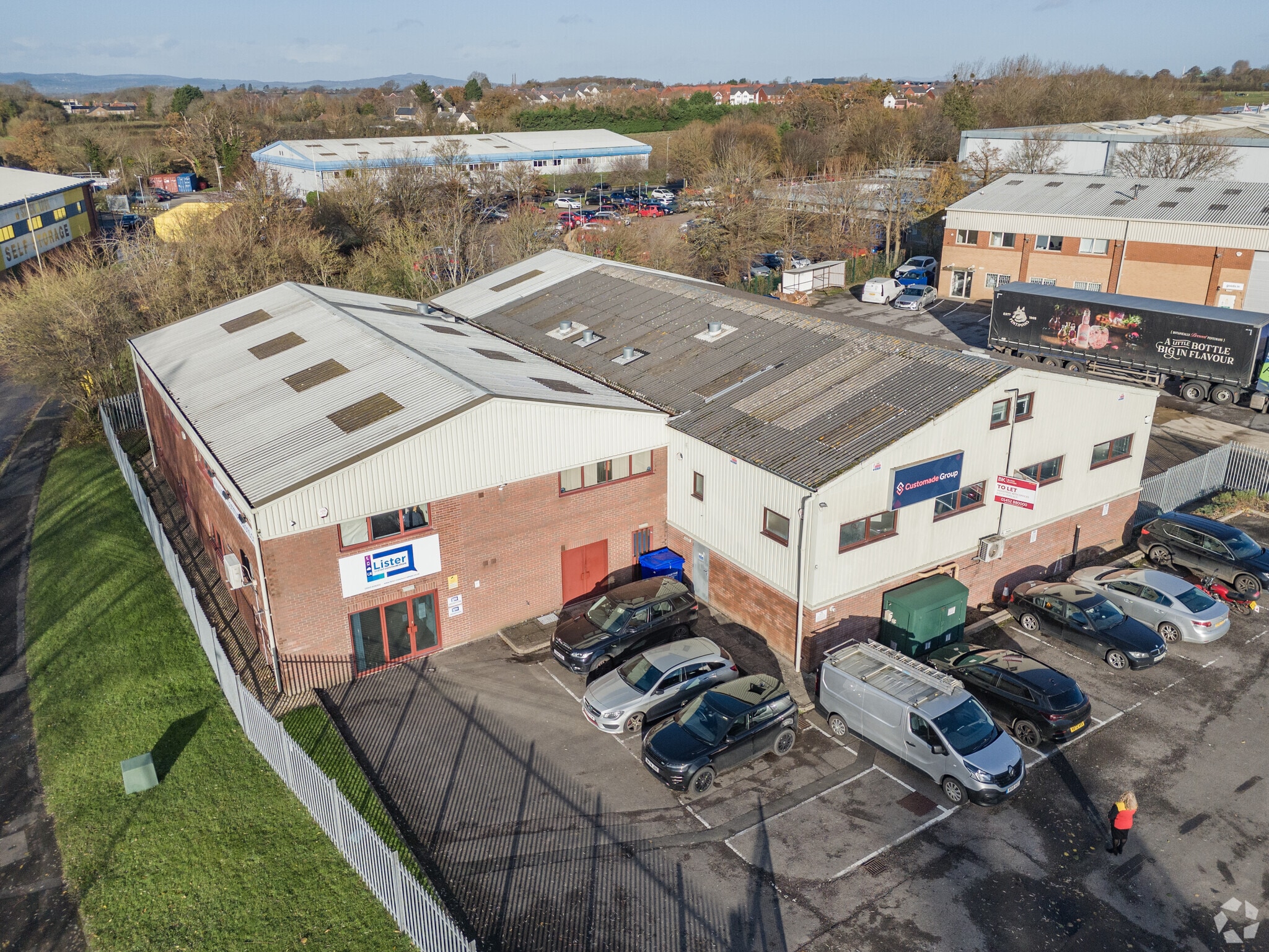 Brunel Ct, Stonehouse for sale Aerial- Image 1 of 1