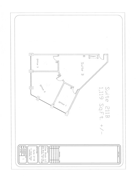 111 Brook St, Scarsdale, NY for rent - Floor Plan - Image 2 of 25