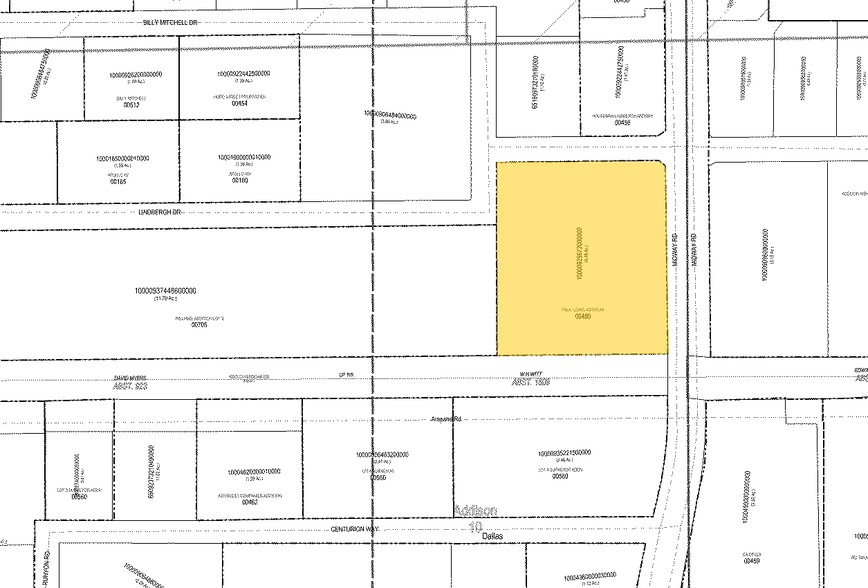 15201-15207 Midway Rd, Addison, TX for rent - Plat Map - Image 2 of 6