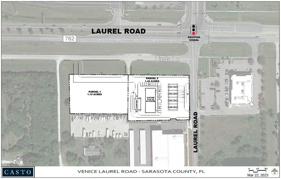 3498 Laurel Rd E, North Venice, FL for rent - Site Plan - Image 1 of 2