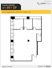 2701 Prosperity Ave, Merrifield, VA for rent Floor Plan- Image 2 of 2