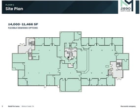 2890 N Main St, Walnut Creek, CA to rent Floor Plan- Image 1 of 1