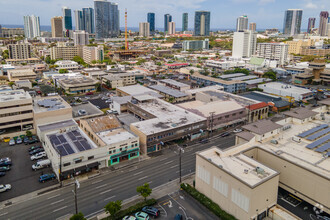 1259 S Beretania St, Honolulu, HI - aerial  map view