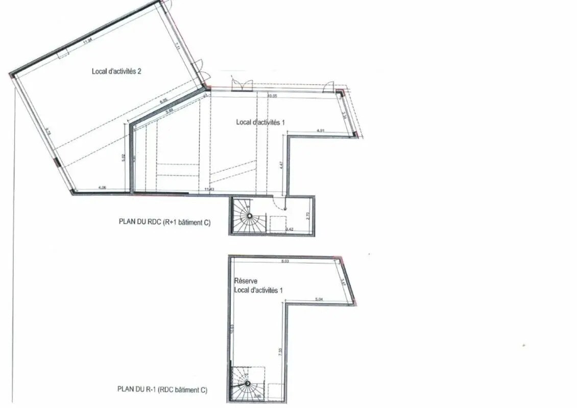 Retail in Champigny-sur-Marne for sale Floor Plan- Image 1 of 7