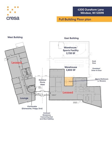 4300 Duraform Ln, Windsor, WI to rent - Floor Plan - Image 3 of 5