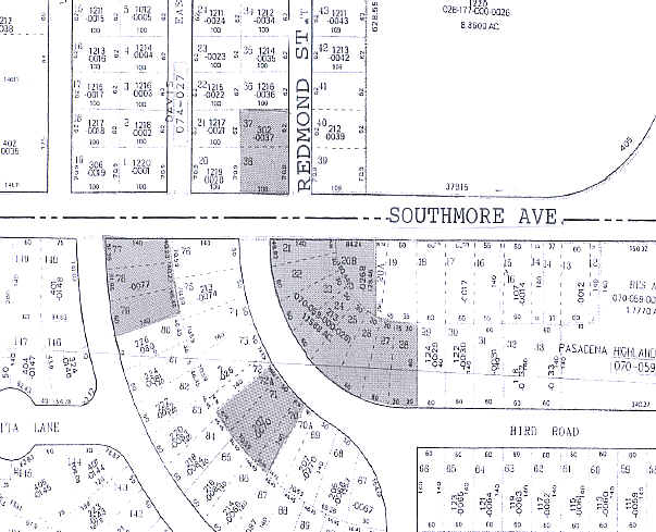 213 W Southmore Ave, Pasadena, TX for rent - Plat Map - Image 2 of 10