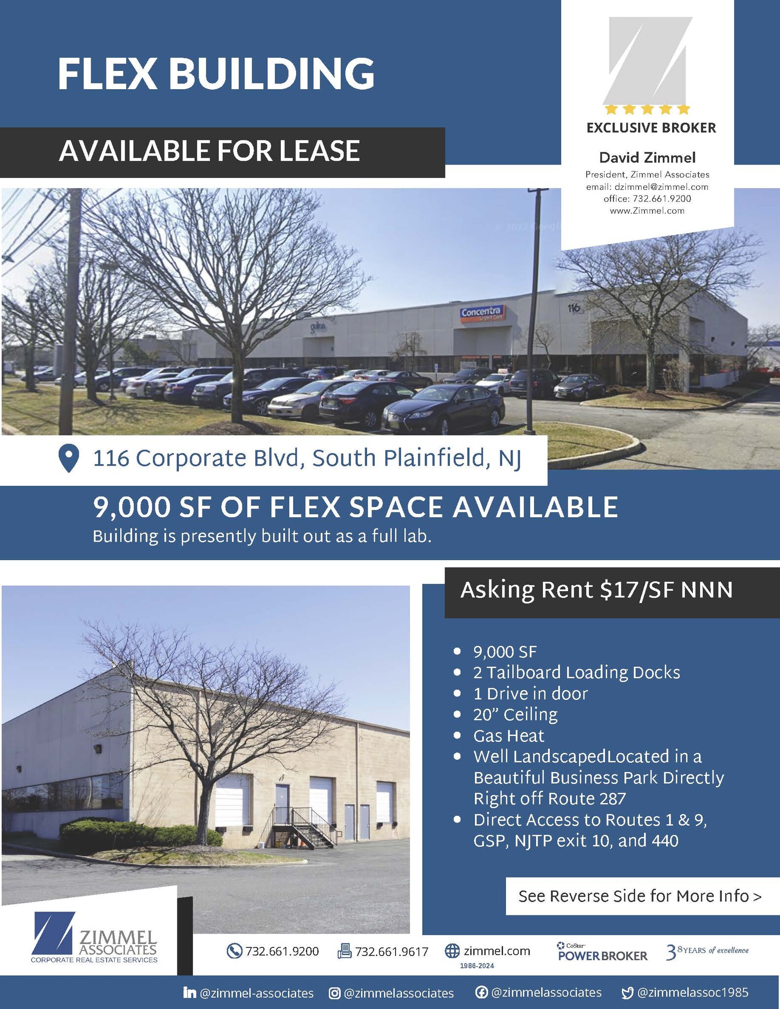 116 Corporate Blvd, South Plainfield, NJ to rent Building Photo- Image 1 of 16