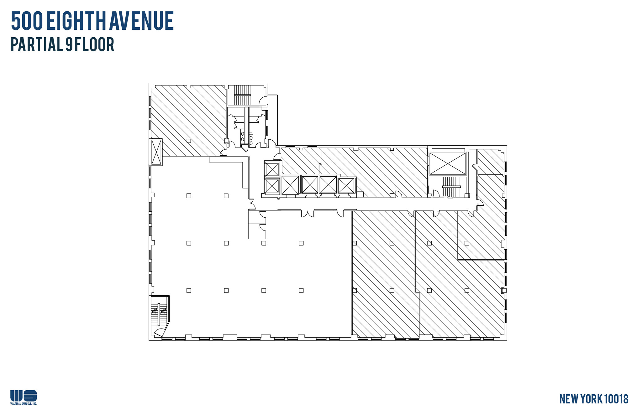 500 Eighth Ave, New York, NY for rent Floor Plan- Image 1 of 5