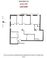 1100 H St NW, Washington, DC to rent Floor Plan- Image 1 of 11