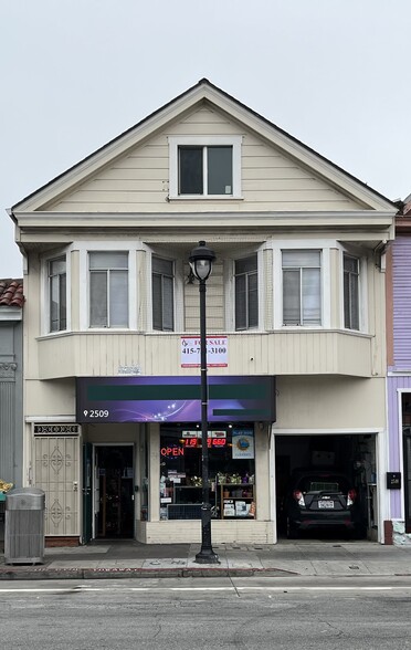 2507-2509 San Bruno Ave, San Francisco, CA for sale - Building Photo - Image 1 of 1