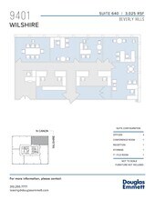 9401 Wilshire Blvd, Beverly Hills, CA for rent Floor Plan- Image 1 of 1