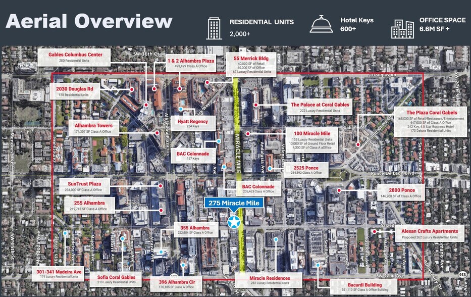 269-273 Miracle Mile, Miami, FL to rent - Building Photo - Image 3 of 5