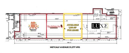 8045 Metcalf Ave, Overland Park, KS for rent Site Plan- Image 2 of 2