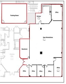5735 7th St NE, Calgary, AB to rent Floor Plan- Image 1 of 1