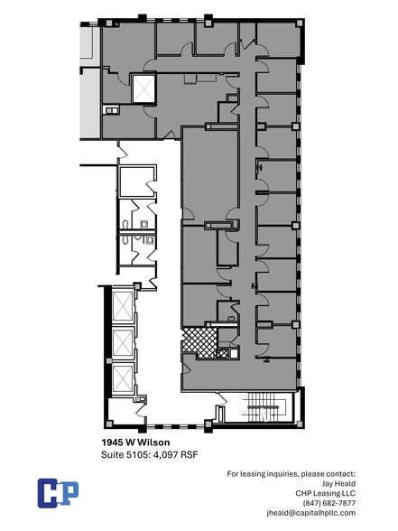 1945 W Wilson Ave, Chicago, IL for rent - Site Plan - Image 2 of 21