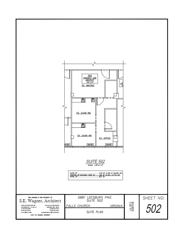 5881 Leesburg Pike, Falls Church, VA to rent Site Plan- Image 1 of 1