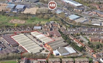 1-6 Nimrod Way, Reading, BKS - Aerial  map view