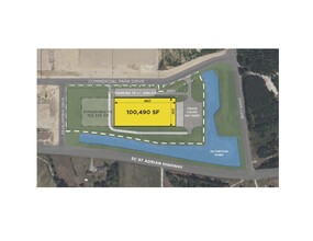 422 Commerce Park Dr, Conway, SC for rent Site Plan- Image 2 of 3