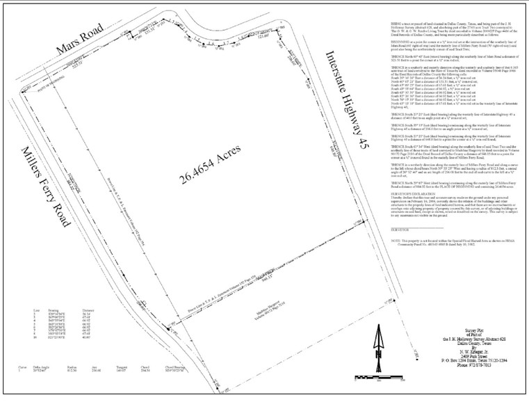 SW IH 45 & Mars Rd, Wilmer, TX for sale - Building Photo - Image 1 of 1