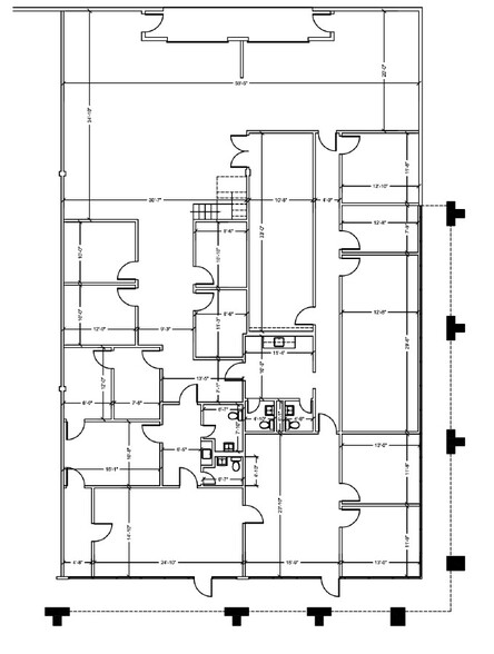 16621-16631 W Hardy Rd, Houston, TX for rent - Floor Plan - Image 2 of 4