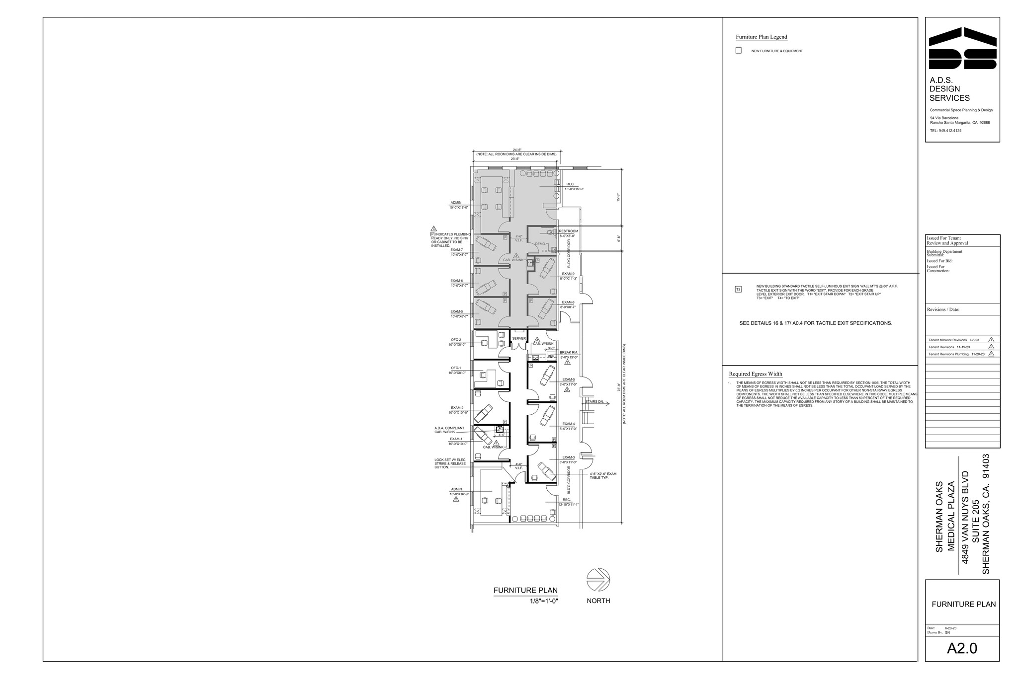 4835-4849 Van Nuys Blvd, Sherman Oaks, CA for rent Site Plan- Image 1 of 4