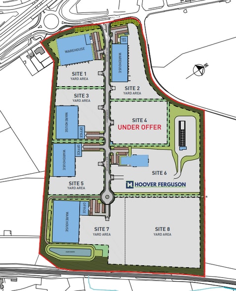 Marywell, Aberdeen to rent - Site Plan - Image 3 of 3