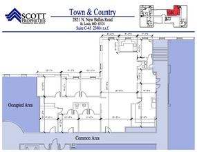 2821 N Ballas Rd, Town And Country, MO for rent Floor Plan- Image 1 of 6