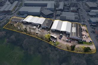 The Runnings, Cheltenham, GLS - Aerial map view - Image1