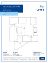 1140 Westmont Dr, Houston, TX for rent Floor Plan- Image 1 of 1