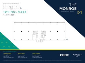 111 W Monroe St, Phoenix, AZ for sale Floor Plan- Image 1 of 1