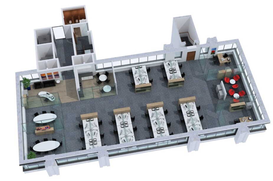 111 Piccadilly, Manchester for sale Typical Floor Plan- Image 1 of 1