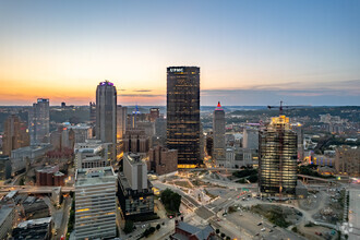 600 Grant St, Pittsburgh, PA - aerial  map view